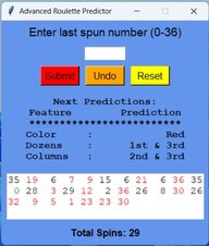 Predict-X Roulette Master